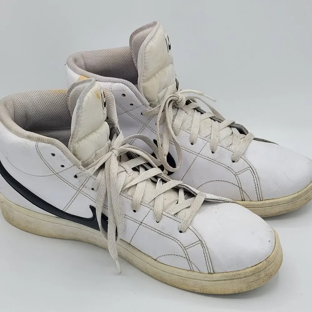 Nike Court Royale 2 Mid white men's size 12